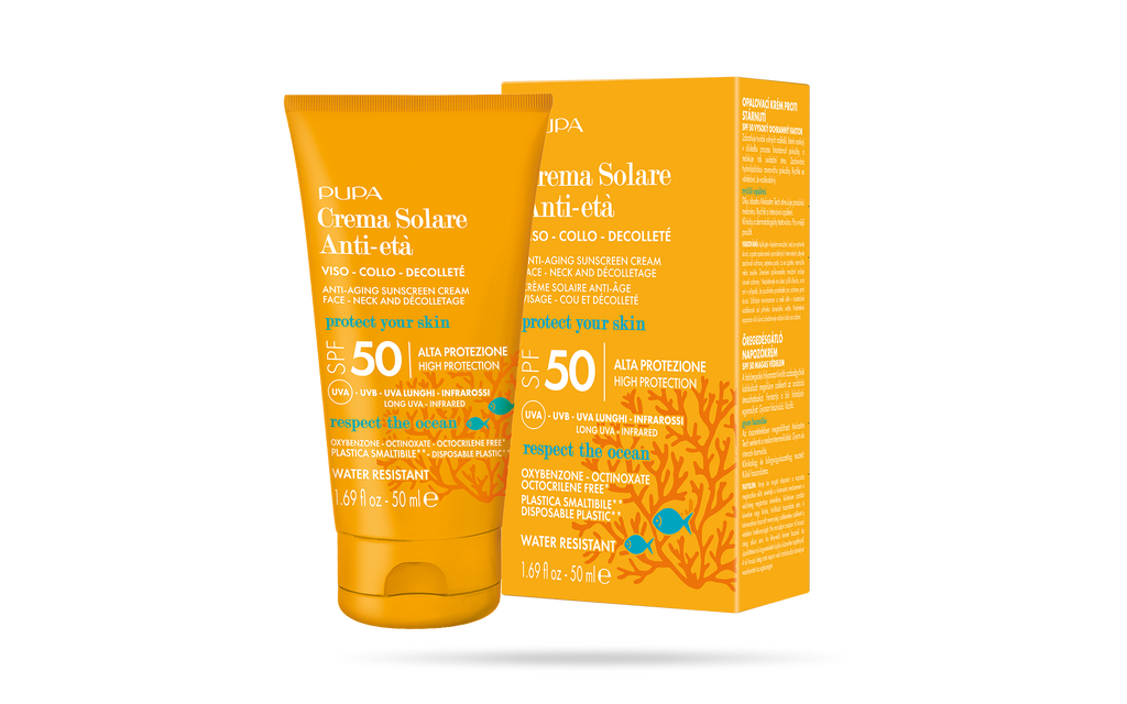 Anti-Aging Sunscreen Cream SPF 50 (50 ml) - PUPA Milano